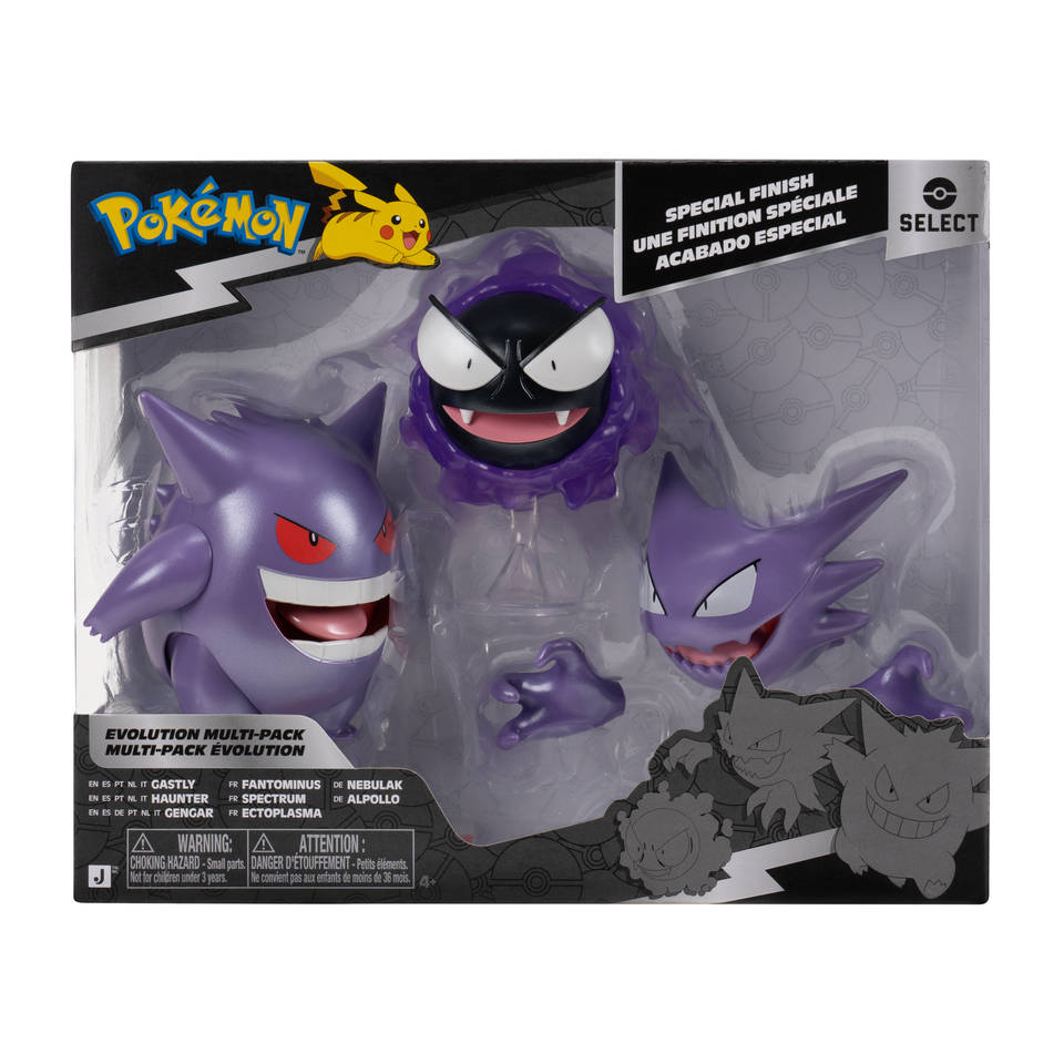 Pokémon Select Evolution Multipack Gastly Haunter Gengar