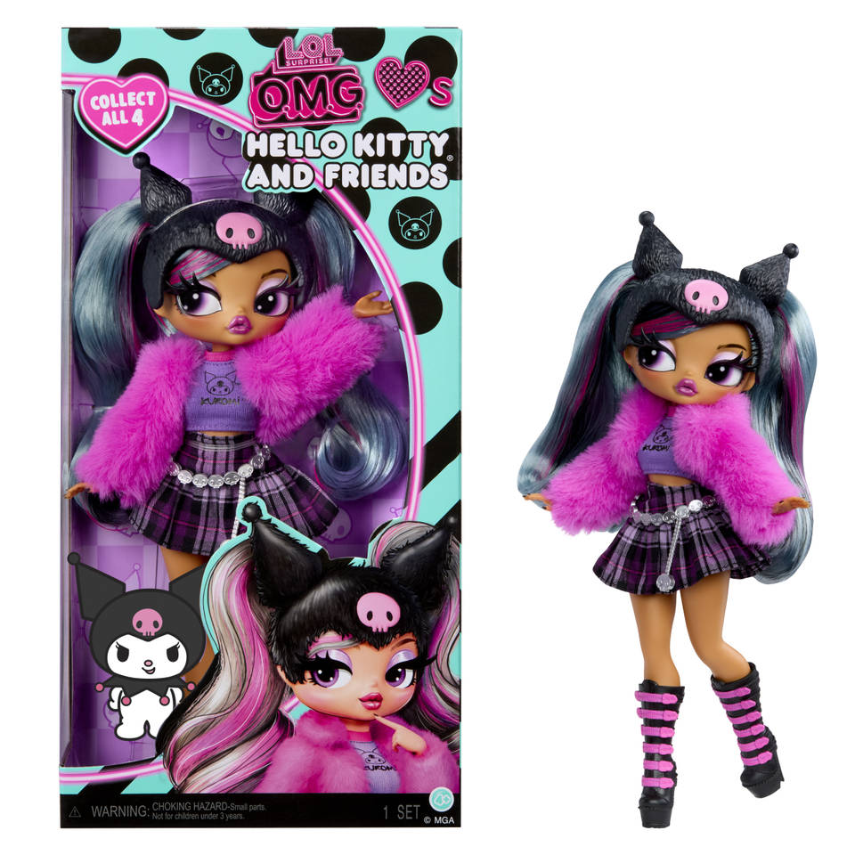L.O.L. Surprise! O.M.G. Loves Hello Kitty and Friends modepop Kuromi Main Image