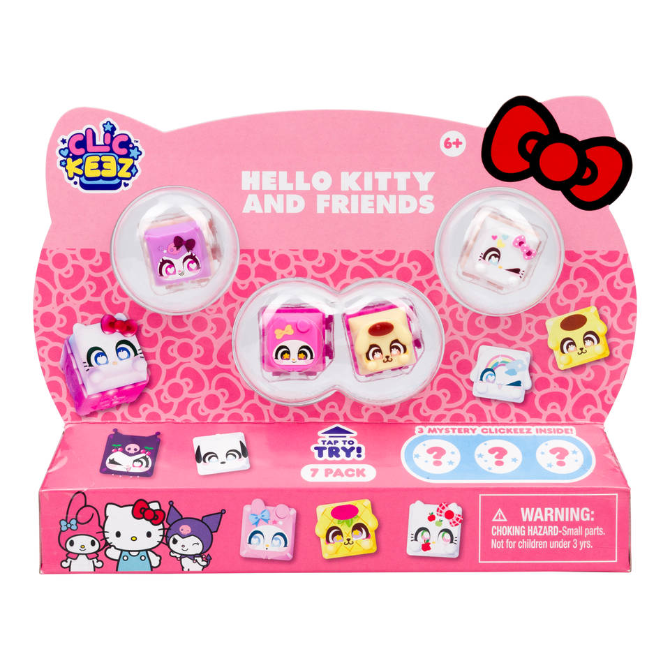 Clickeez Hello Kitty & Friends 7 Pack