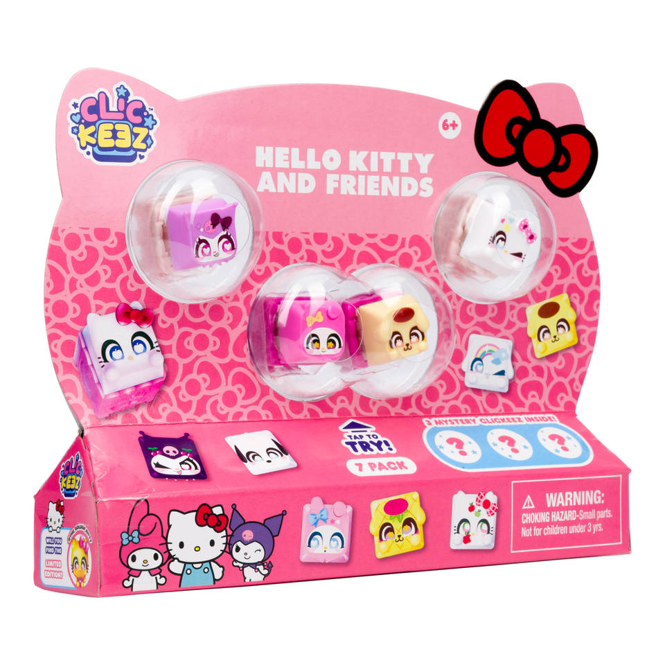 Clickeez Hello Kitty & Friends 7 Pack Main Image