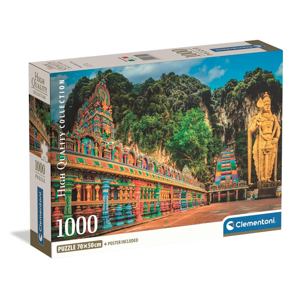 Clementoni puzzel geschilderde Batu-grotten - 1000 stukjes