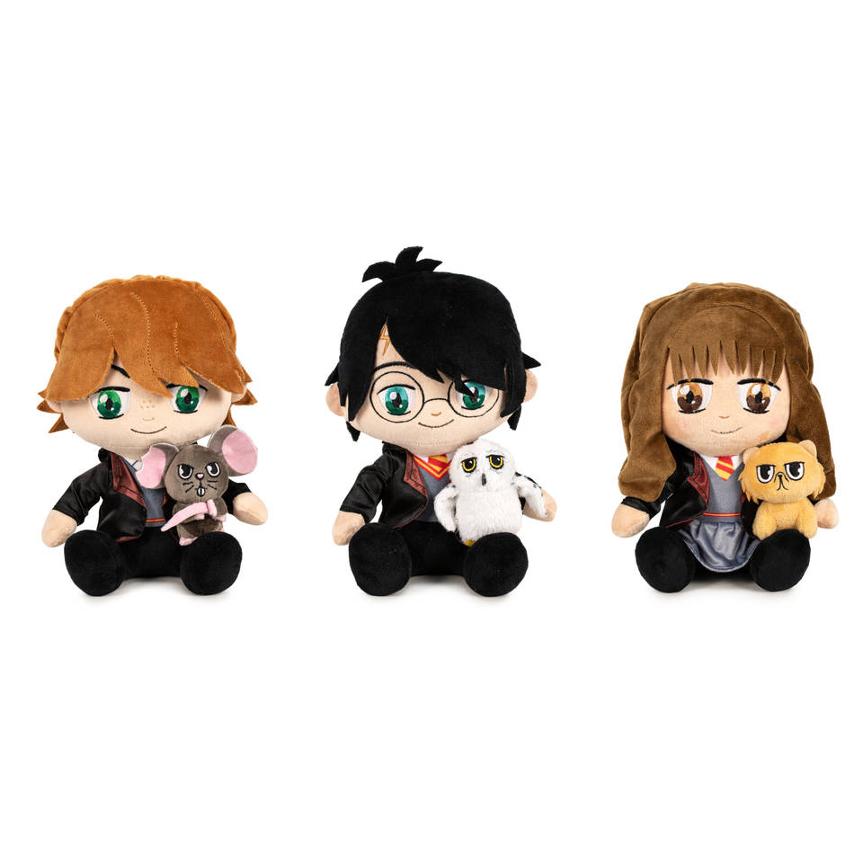 Harry Potter set van 3 knuffels - 30 cm