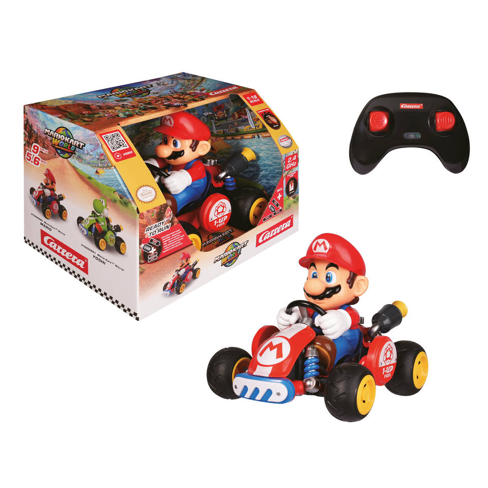 Carrera Mario Kart op afstand bestuurbare raceauto Mario Main Image
