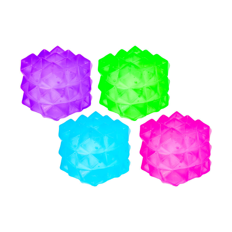 Squishdough knijpkubus met geometrische vormen Main Image