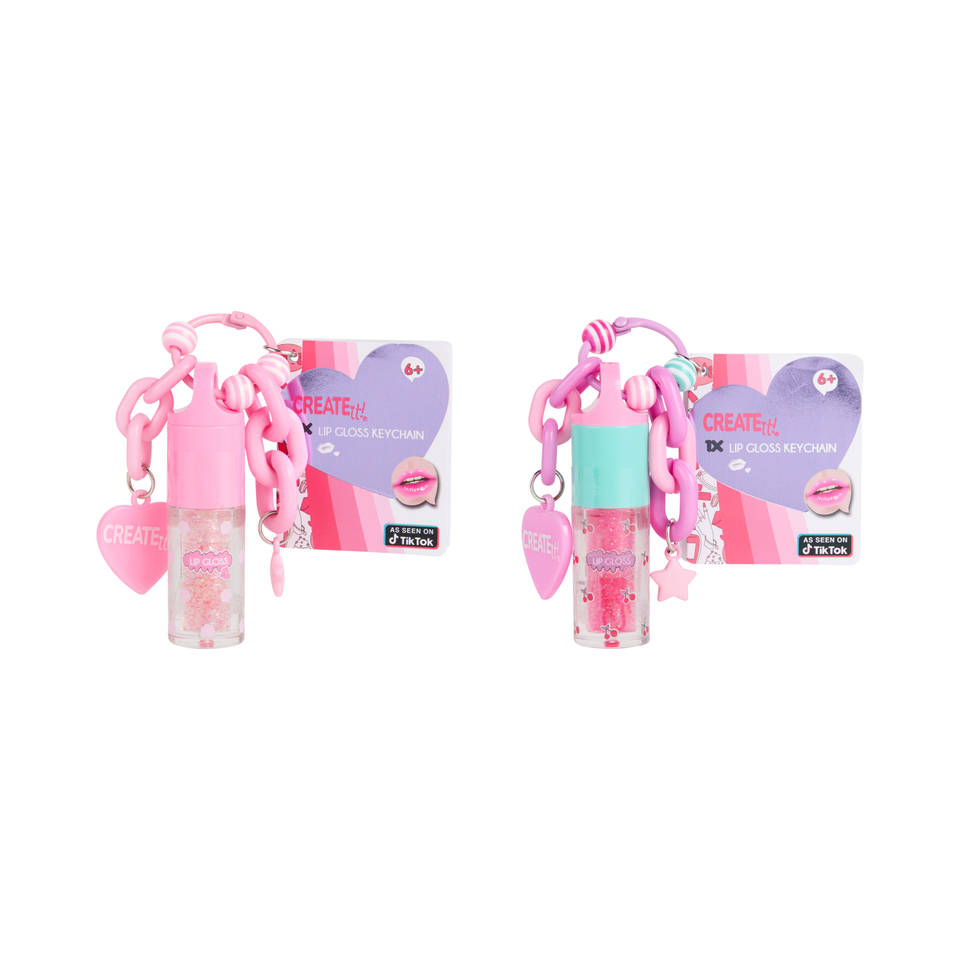 Create it! lipgloss Chunky sleutelhanger