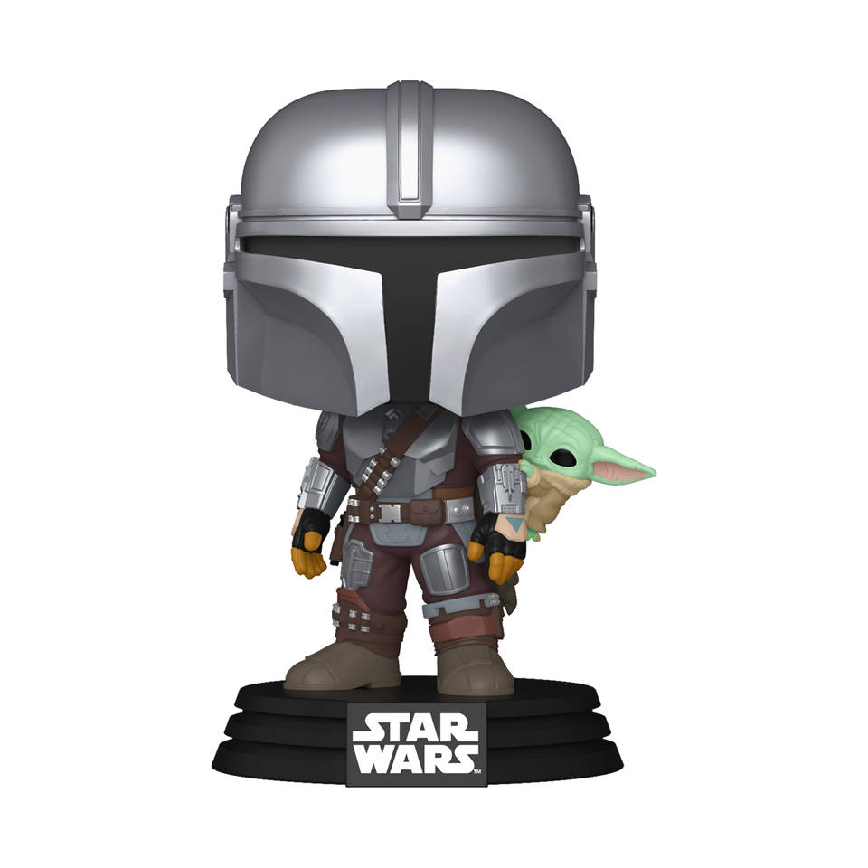 Funko Pop! figuur Star Wars The Mandalorian & Grogu Main Image