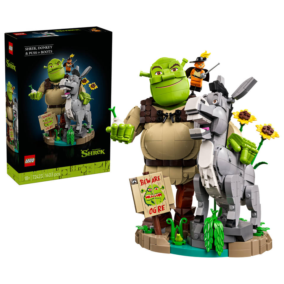 LEGO Shrek, Ezel en de Gelaarsde Kat 72423