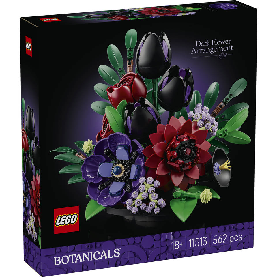 LEGO Botanicals donker bloemstuk 11513