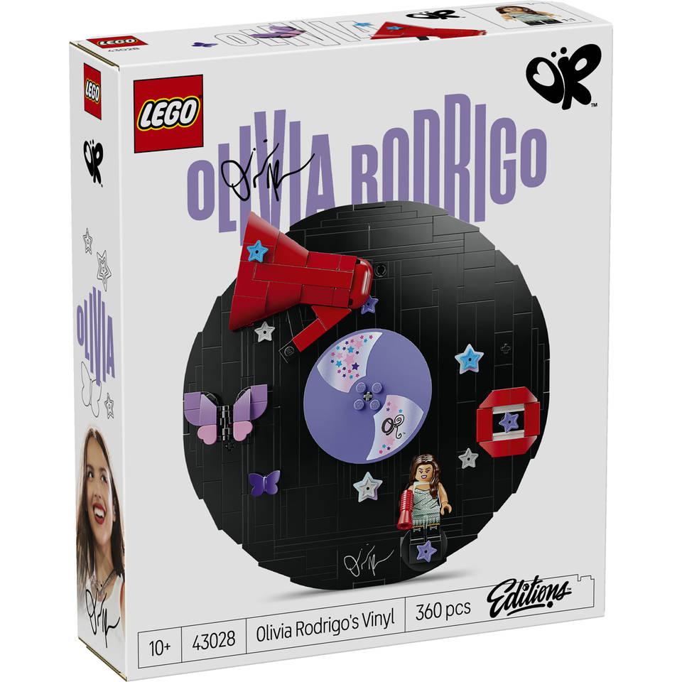 LEGO Editions Olivia Rodrigo's vinylplaat 43028