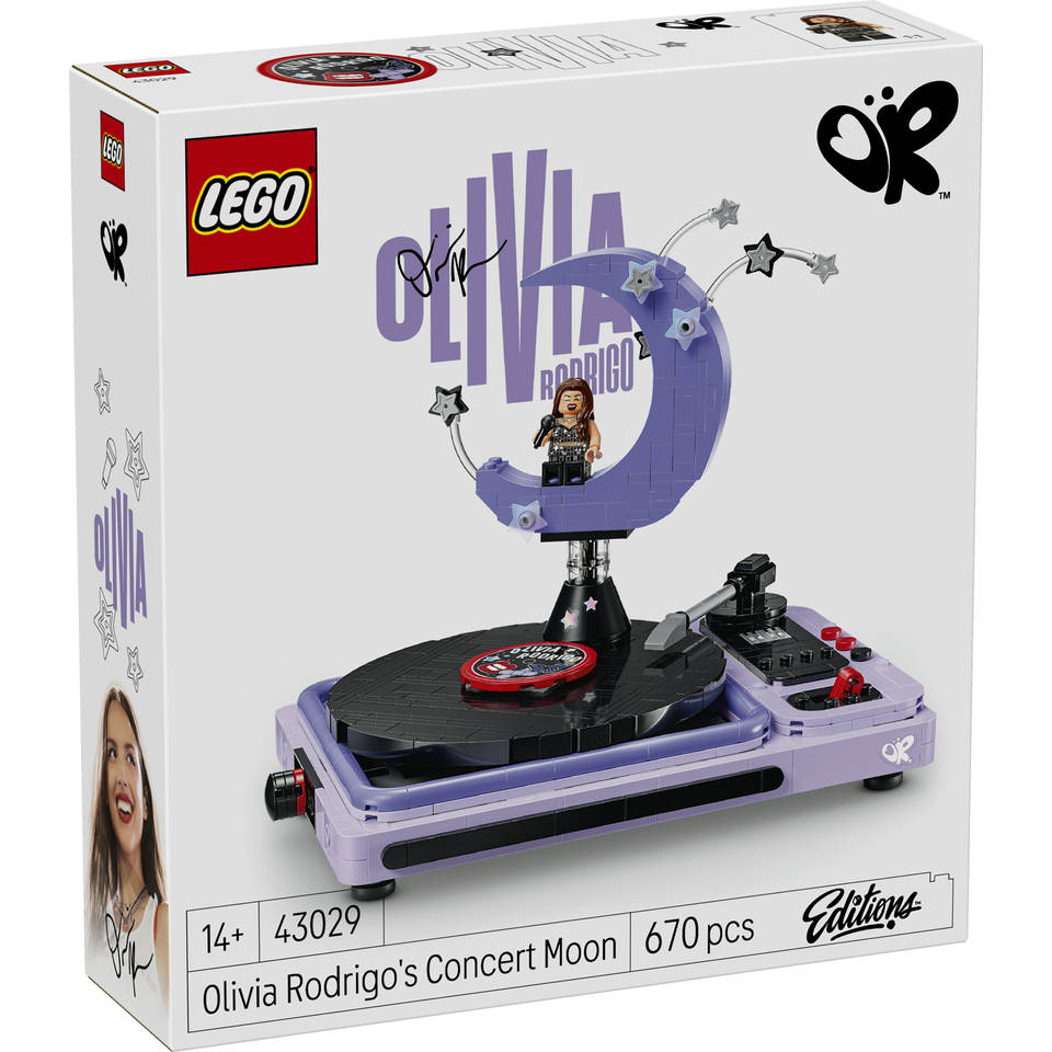 LEGO Editions Olivia Rodrigo's concertmaan 43029