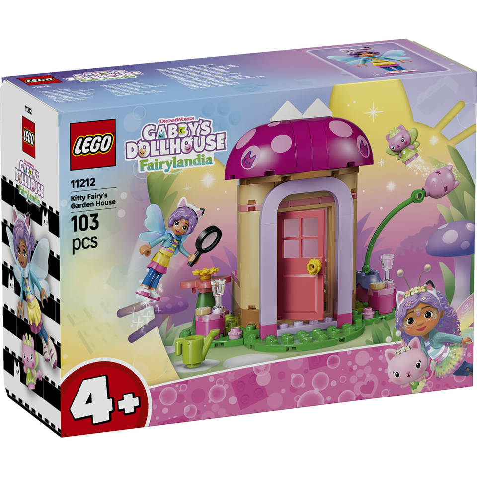 LEGO Gabby's Dollhouse Kitty Fee's tuinhuisje 11212