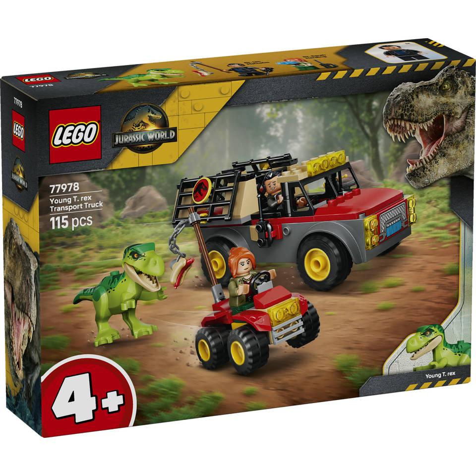 LEGO Jurassic World jonge T. rex transporttruck 77978