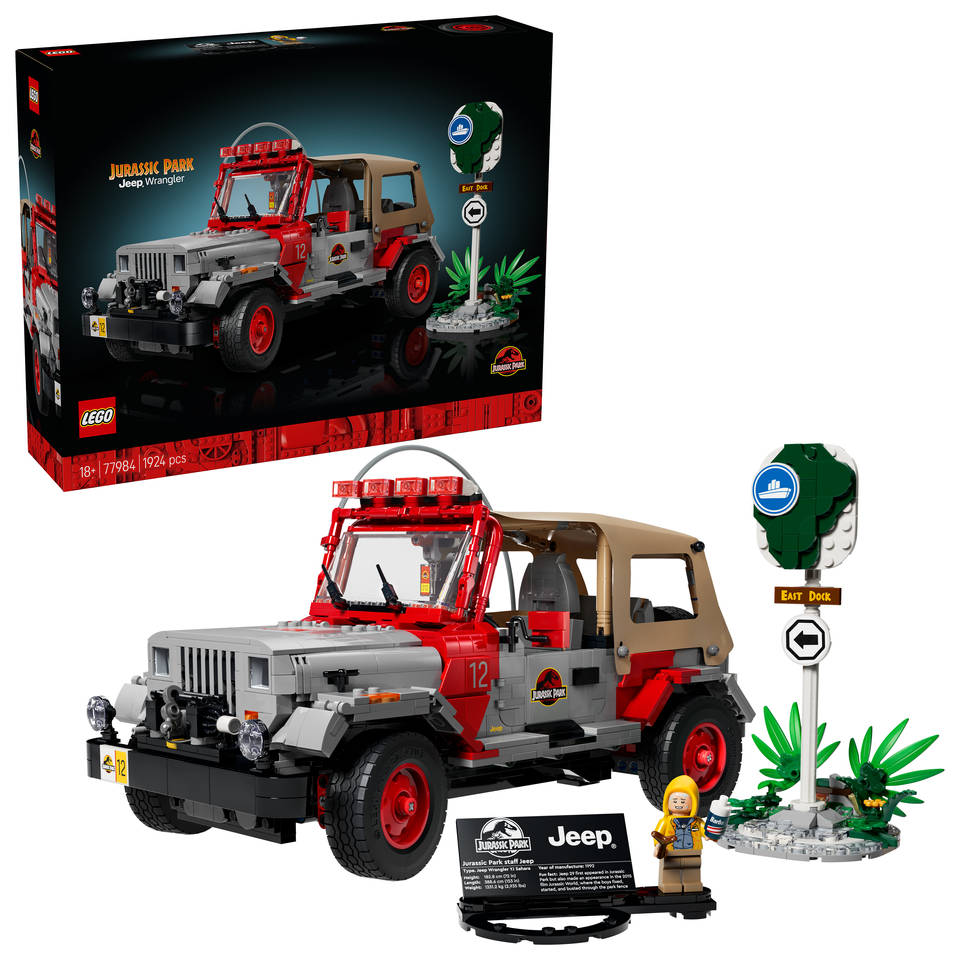 LEGO Jurassic World Park Jeep Wrangler 77984
