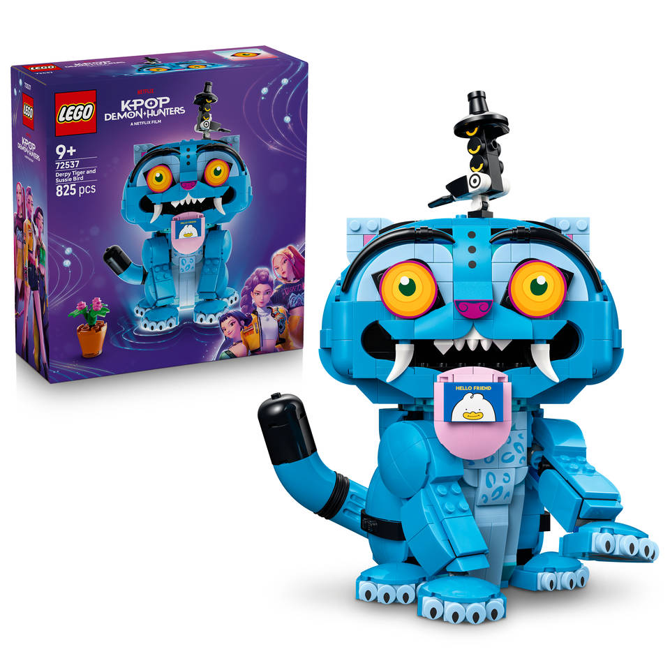 LEGO KPop Demon Hunters Derpy Tiger en Sussie Bird 72537