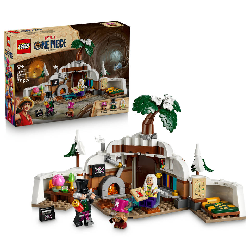 LEGO ONE PIECE De schuilplaats van Dr. Hiriluk 75641