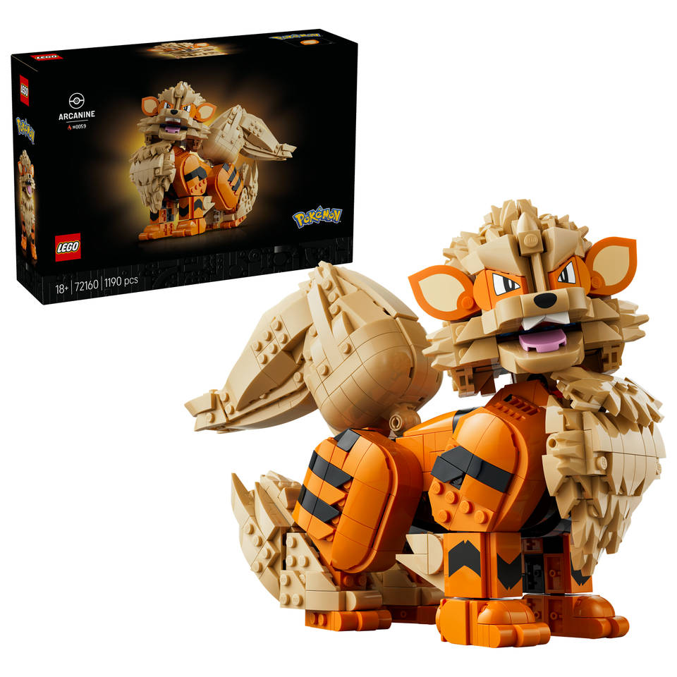 LEGO Pokémon Arcanine 72160
