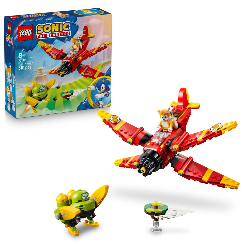 LEGO Sonic the Hedgehog Tails en zijn Tornado-1 77119