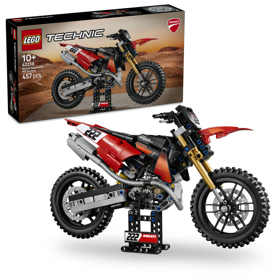 LEGO Technic Ducati Desmo450 MX Factory 42238