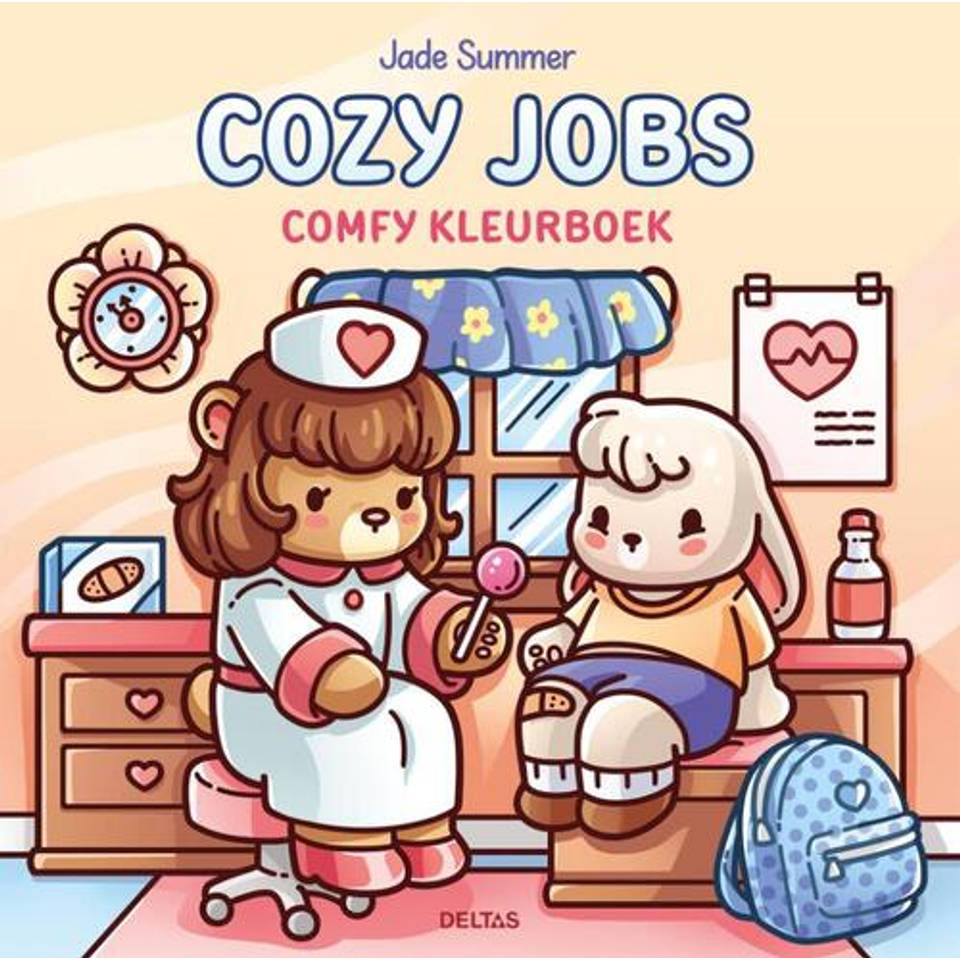 Cozy Jobs Comfy kleurboek Jade Summer