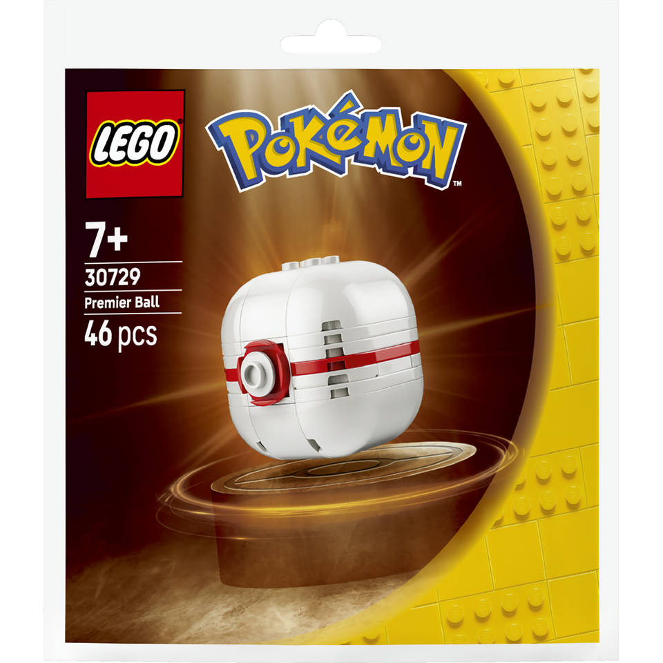 LEGO Pokémon Mini Builds Premier Ball 30729