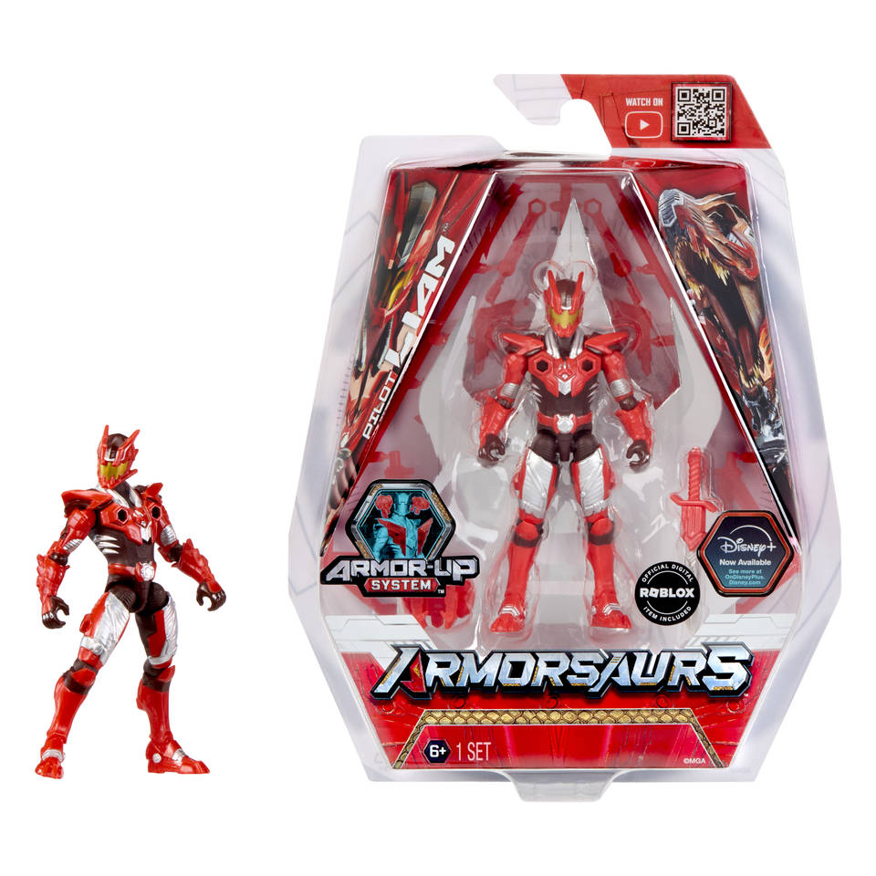 Armorsaurs actiefiguur - 10 cm Main Image