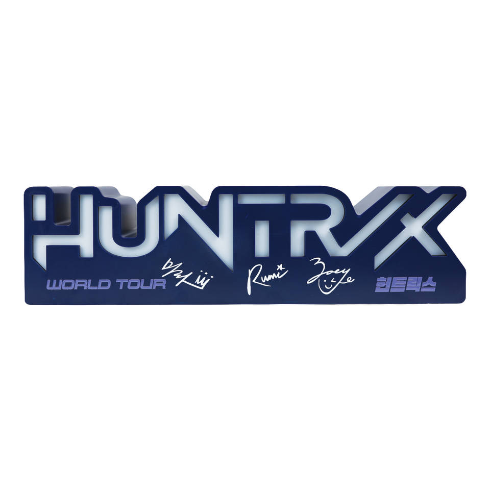 KPop Demon Hunters lamp Huntr/x logo Main Image