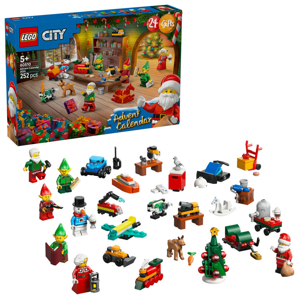 LEGO City adventskalender 2026 60510 Main Image
