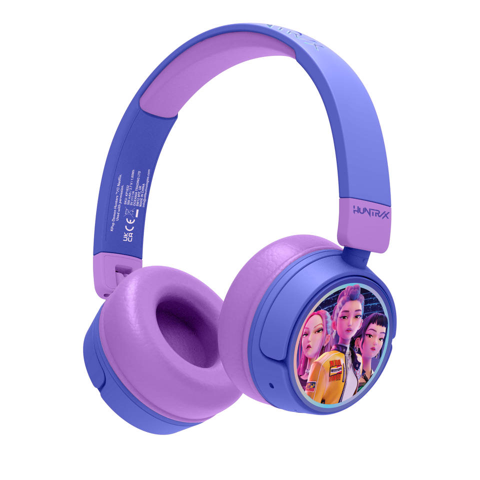 KPop Demon Hunters Huntr/x junior bluetooth draadloze koptelefoon Main Image