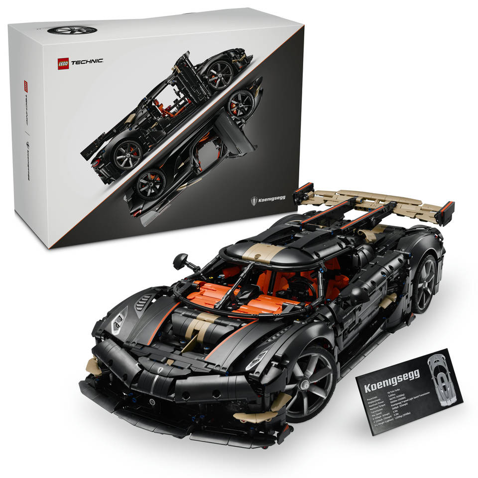 LEGO Technic Koenigsegg Saidair's Spear megacar 42232