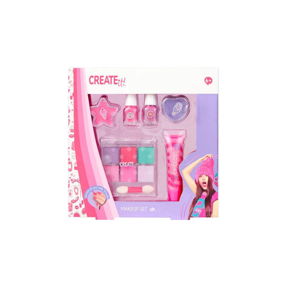 Create It! make-up set waterbasis - roze/lila Main Image