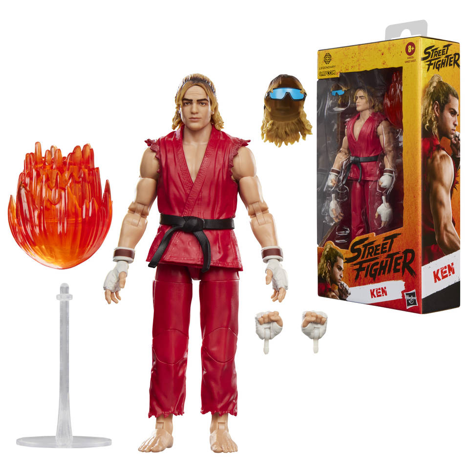 Street Fighter Ken actiefiguur - 15 cm Main Image