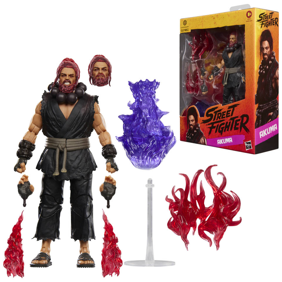 Street Fighter actiefiguur Akuma - 15 cm Main Image