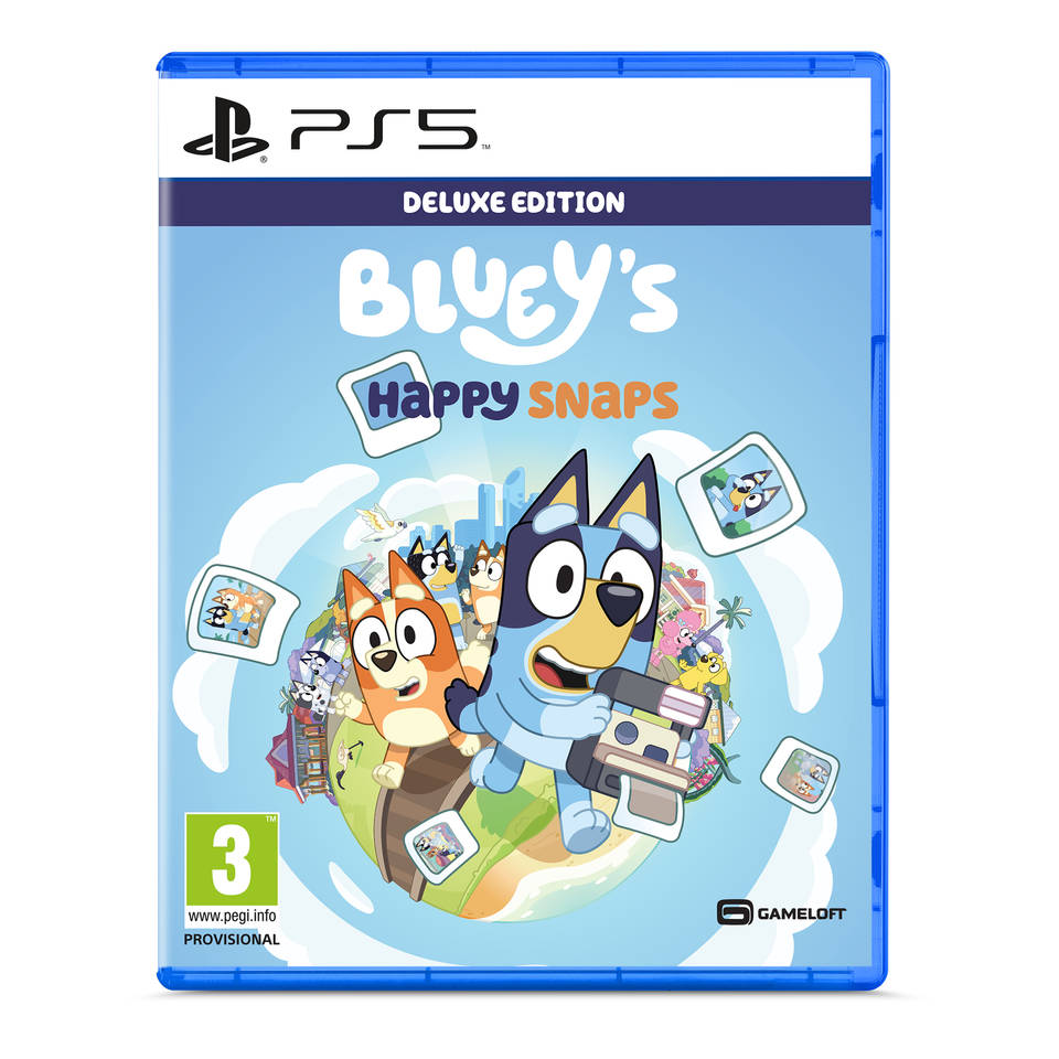 Bluey's Happy Snapps Deluxe Edition PS5 Main Image