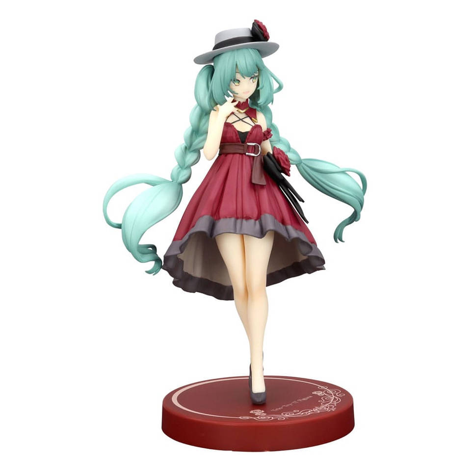Hatsune Miku Trio Try-It figuur Hatsune Miku Outing Dress - 19 cm Main Image