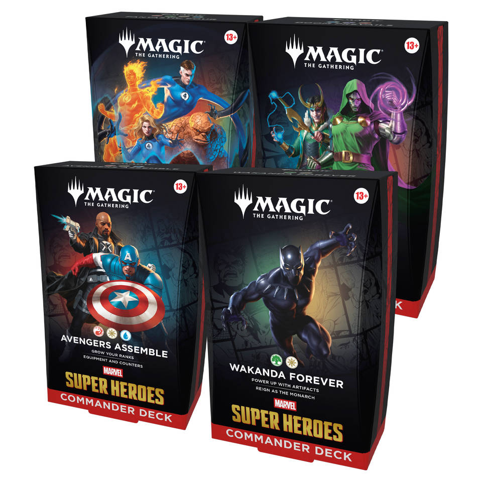 Magic: The Gathering Marvel Super Heroes Commander Deck Main Image