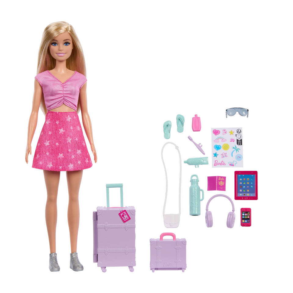 Barbie Familie en Vrienden Grenzeloos Avontuur Malibu modepop Main Image