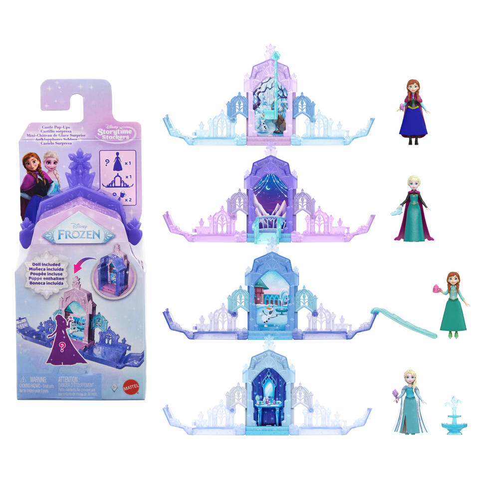 Disney Frozen Storytime Stackers kasteelpop-up speelset Main Image