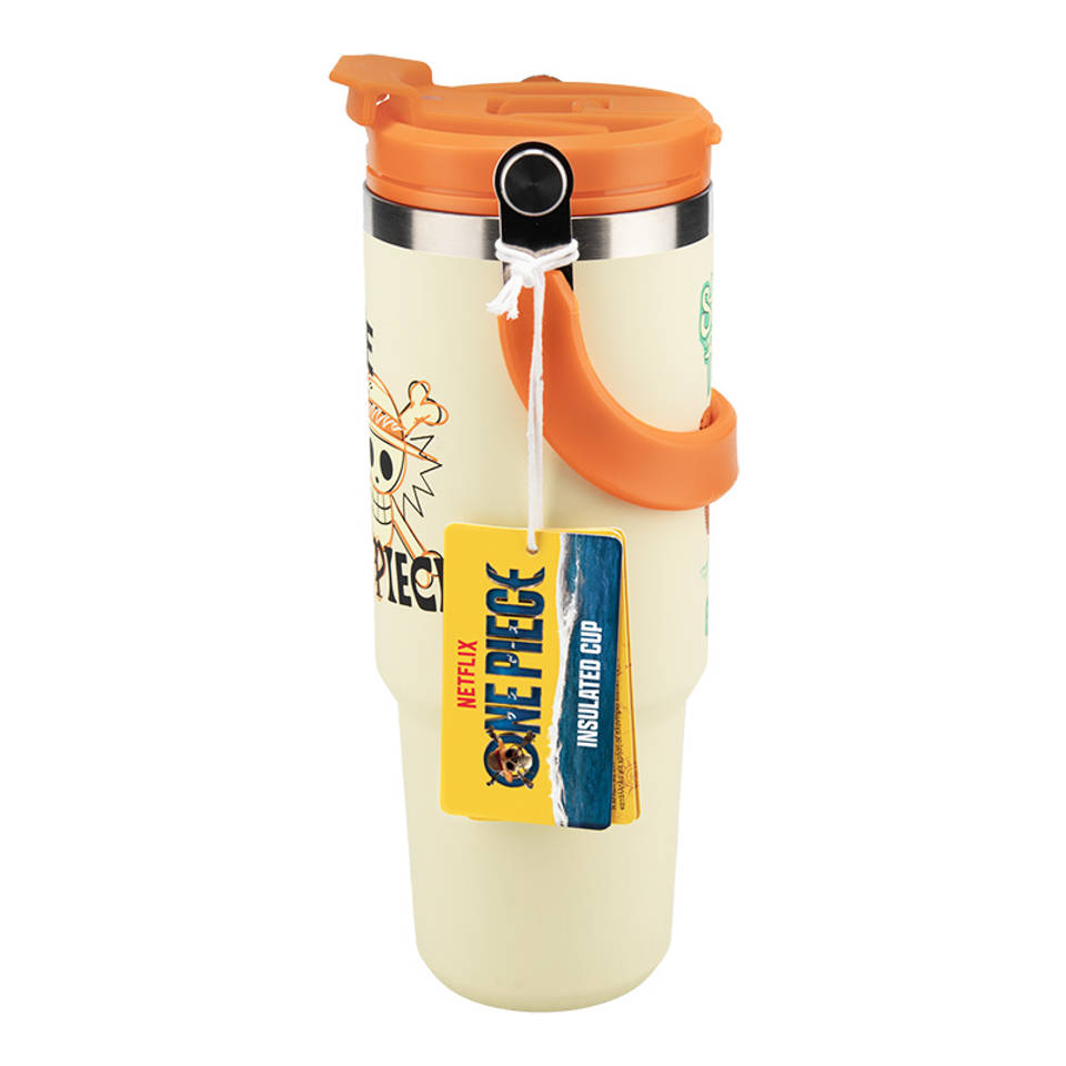 One Piece drinkfles met hendel - 900 ml