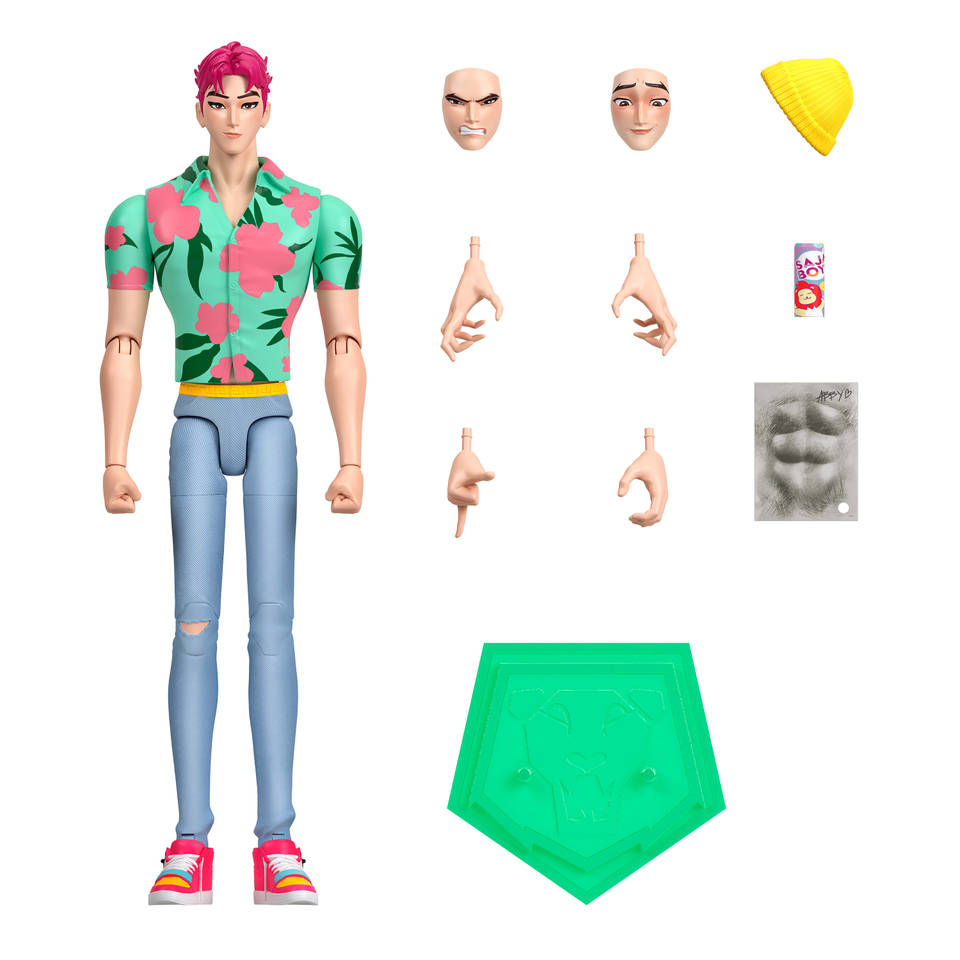 KPop Demon Hunters actiefiguur Saja Boys Soda Pop Abby - 15 cm Main Image