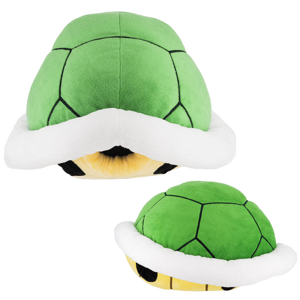 Super Mario pluchen knuffel Green Shell - 40 cm