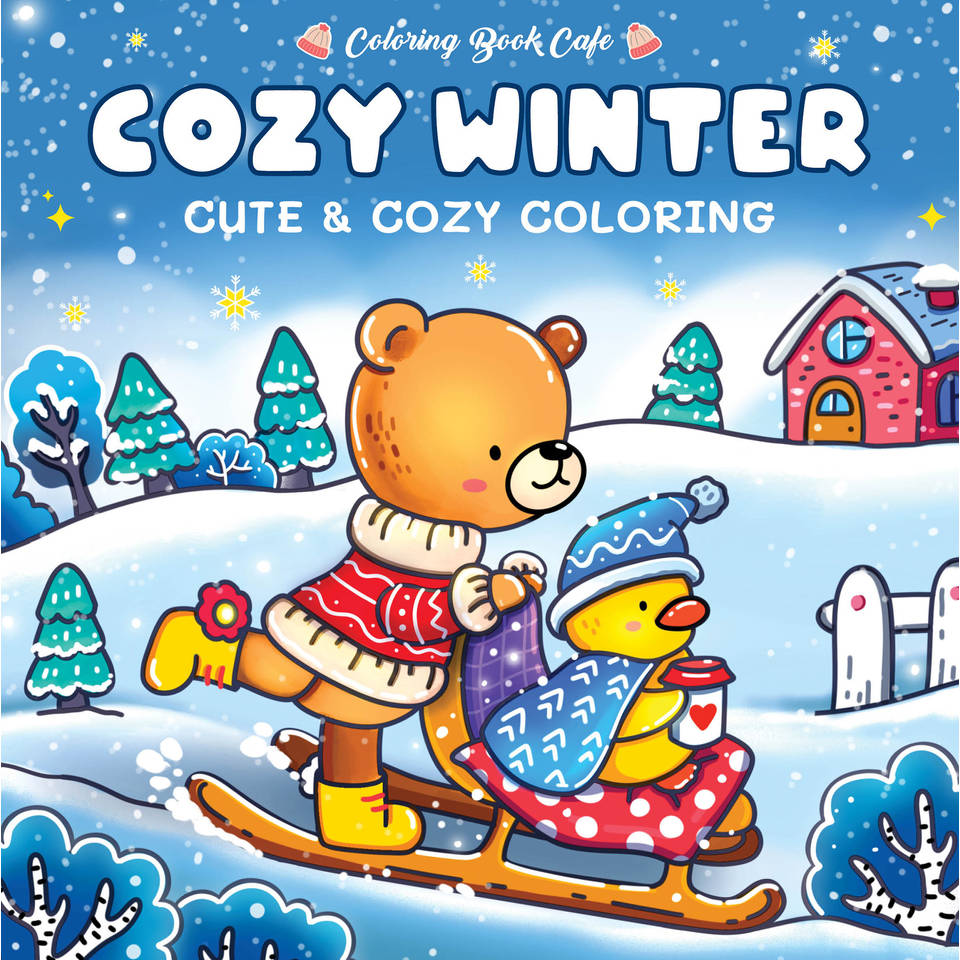 Cozy winter Cute & Cozy kleurboek Main Image