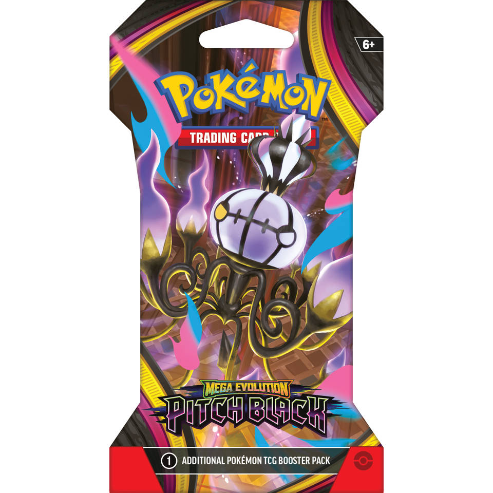 Pokémon TCG Mega Evolution Pitch Black sleeved booster