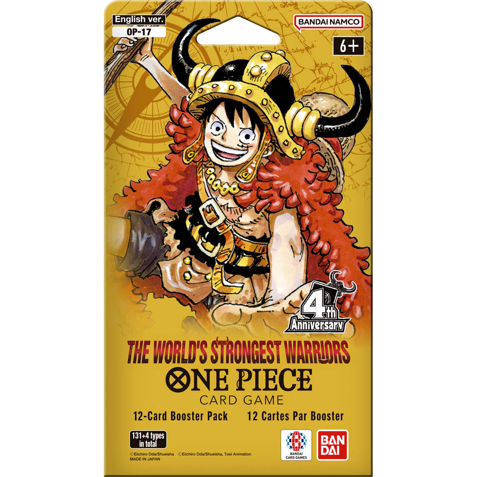 One Piece Card Game OP17 The World's Strongest Warriors sleeved booster Main Image
