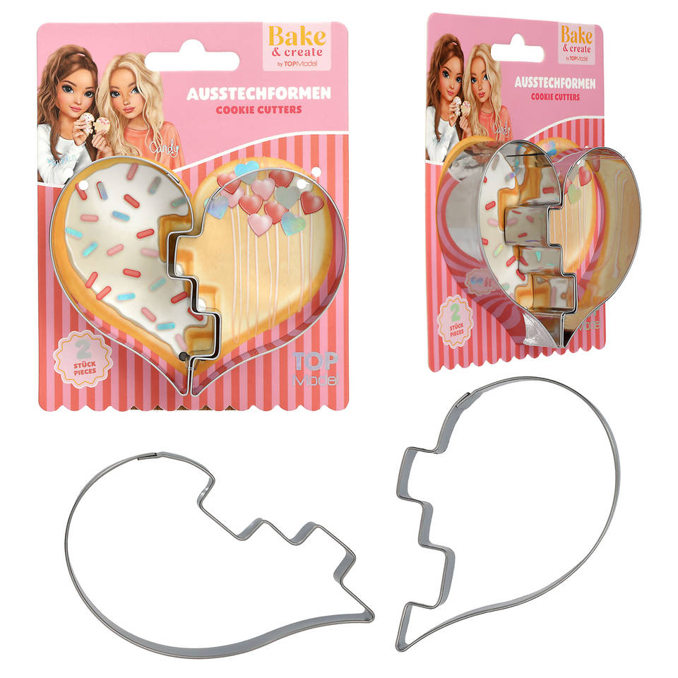 TOPModel Bake and Create hart koekjesvorm Main Image