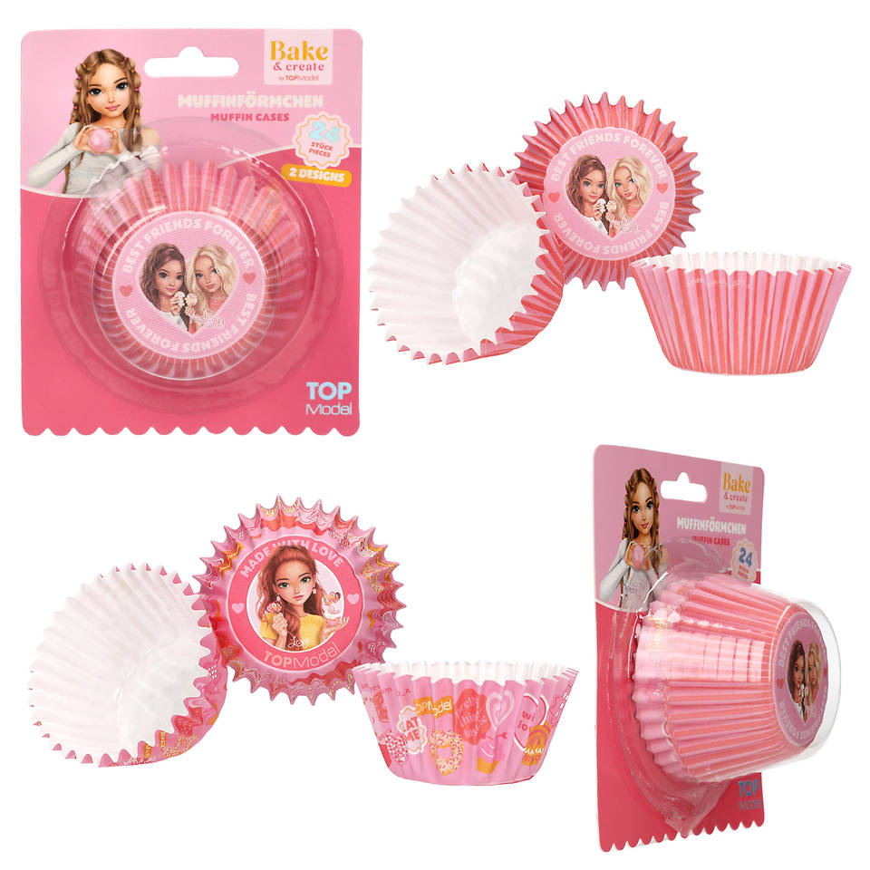 TOPModel Bake and Create papieren muffinvormpjes Main Image