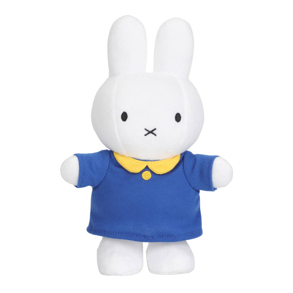nijntje & Friends knuffel nijntje - 23 cm - blauw