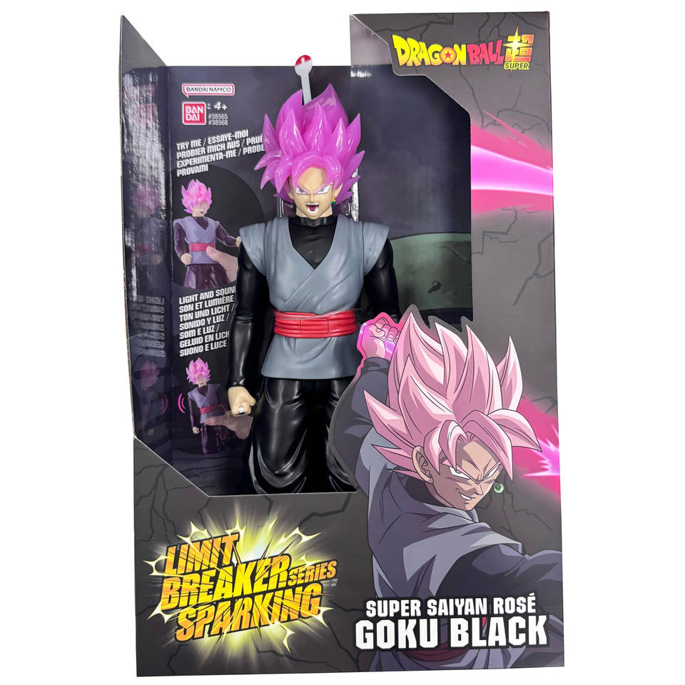 Dragon Ball Super Sparking actiefiguur Super Saiyan Rosé Goku Black - 30 cm Main Image