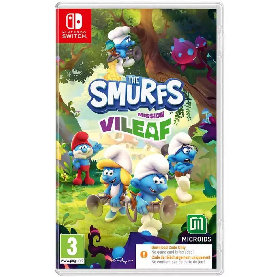 De Smurfen: Mission Vileaf - code in a box Nintendo Switch Main Image