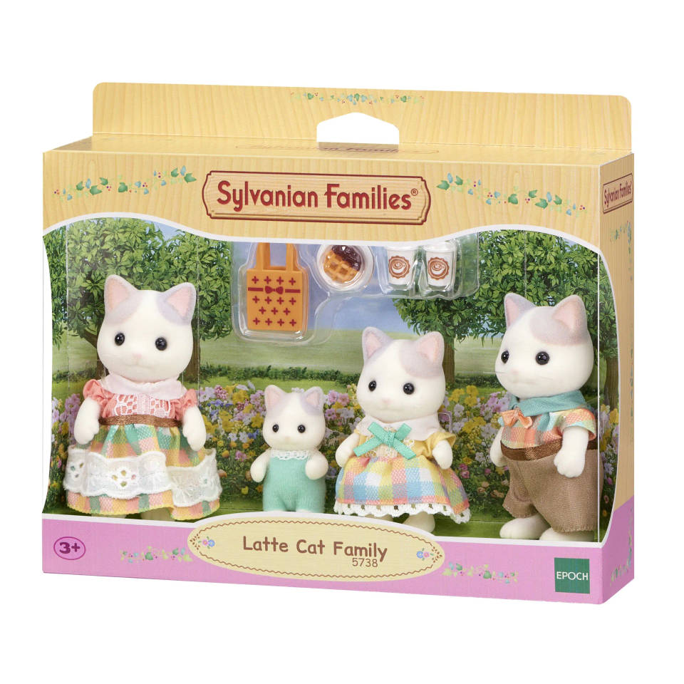 Sylvanian Families familie Latte Kat 5738 Main Image