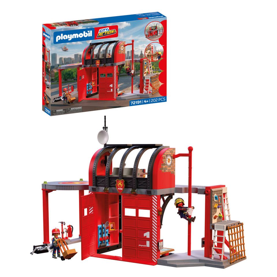 PLAYMOBIL City Action grote brandweerkazerne 72191 Main Image